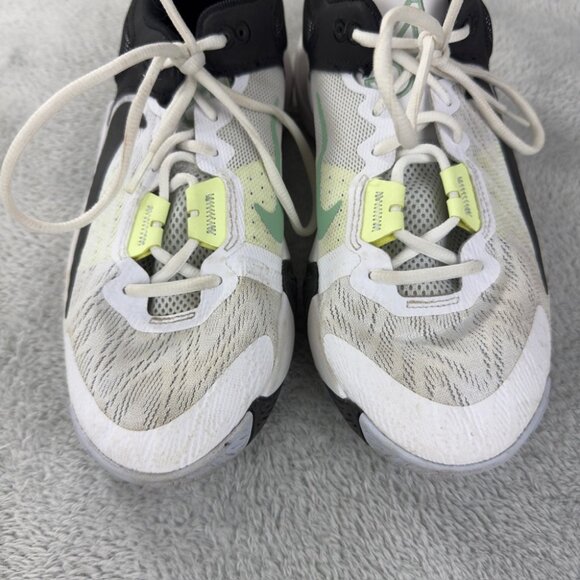 Nike Giannis Immortality 2 GS White Barely Volt Boys Size 7Y US - Picture 11 of 14